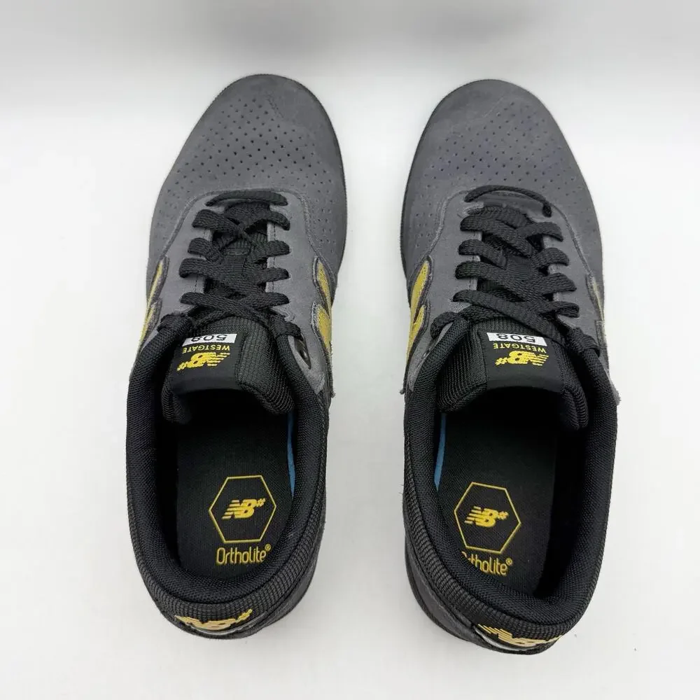 New Balance Mens Numeric Brandon Westgate 508 Skate Sneakers US 10 D Black EUC